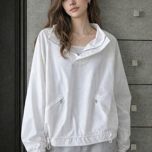 Chico's White Pullover Jacket